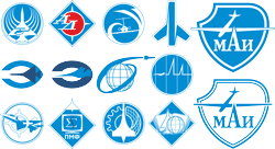 Комплект символики МАИ для полиграфии и дизайна. Форматы: CorelDRAW, Adobe Illustrator.